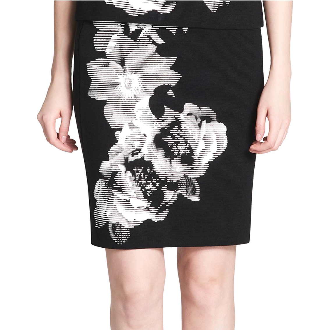 Farmacologie Storing zuur Calvin Klein Floral Graphic Sweater Skirt | Skirts | Clothing & Accessories  | Shop The Exchange