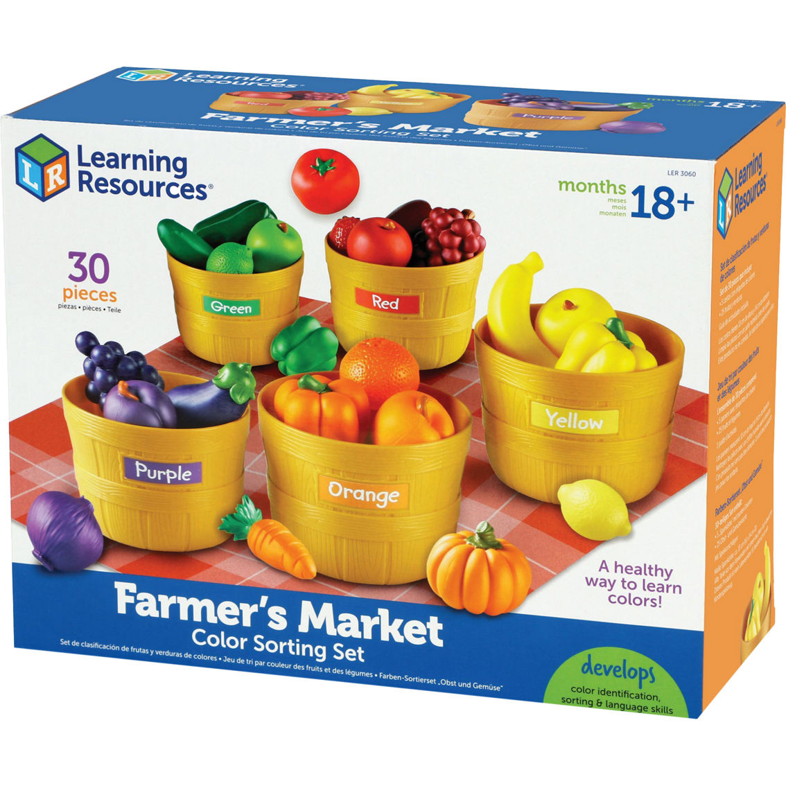 Learning Resources Farmer's Market Color Sorting Set - Image 2 of 5
