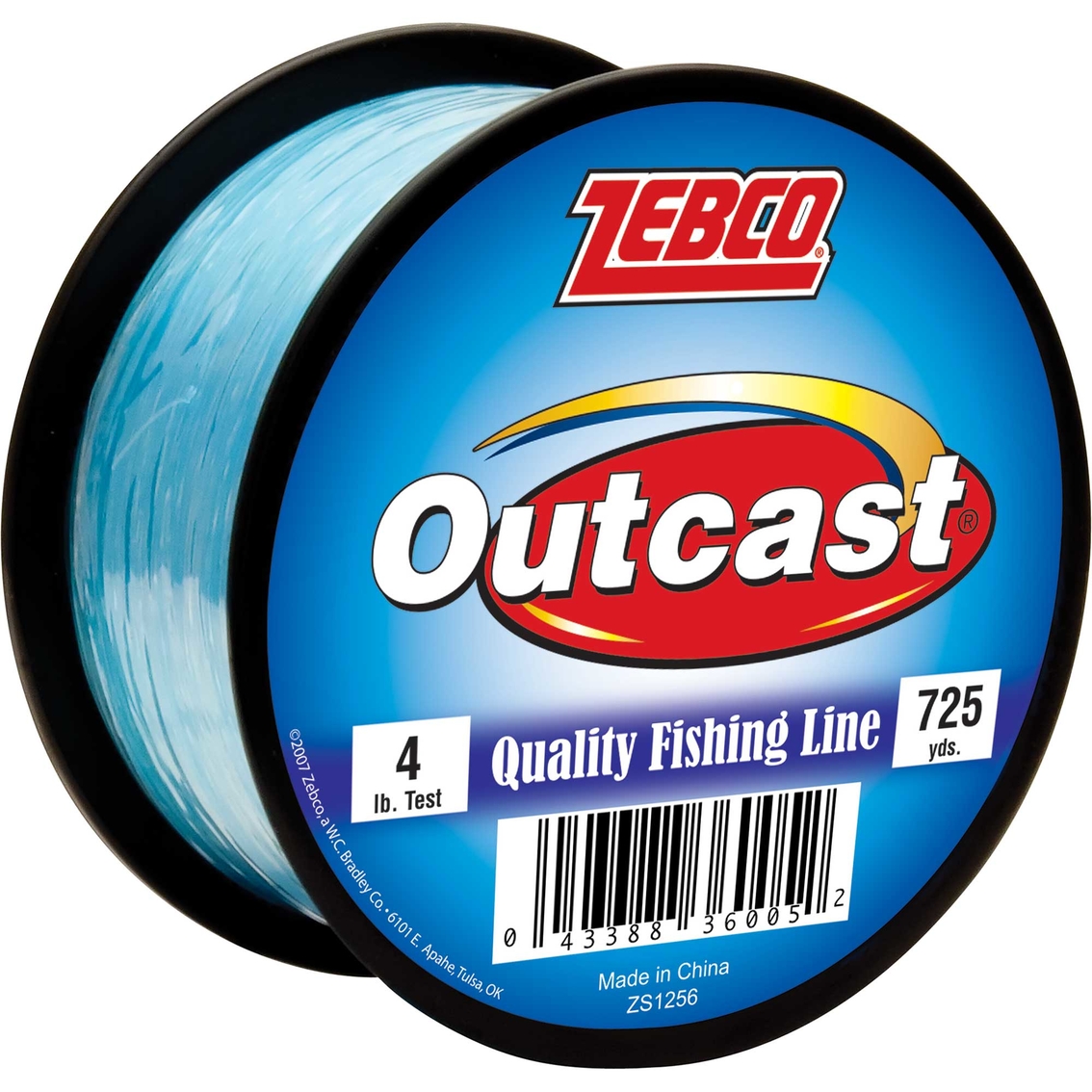 Zebco Outcast Monofilament 4 Lb. Fishing Line, Fishing Accessories, Sports & Outdoors