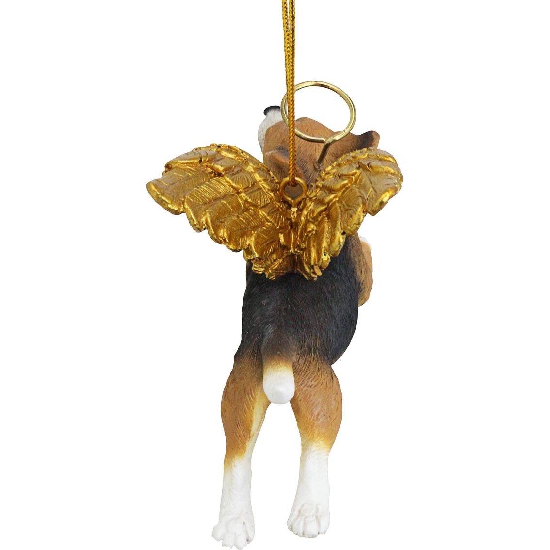 Design Toscano Honor the Pooch - Beagle Holiday Dog Angel Ornament - Image 2 of 4