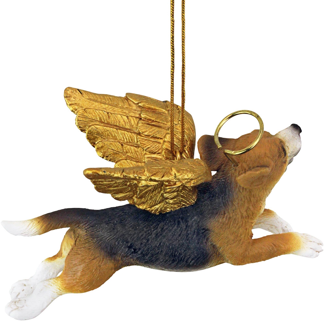 Design Toscano Honor the Pooch - Beagle Holiday Dog Angel Ornament - Image 3 of 4