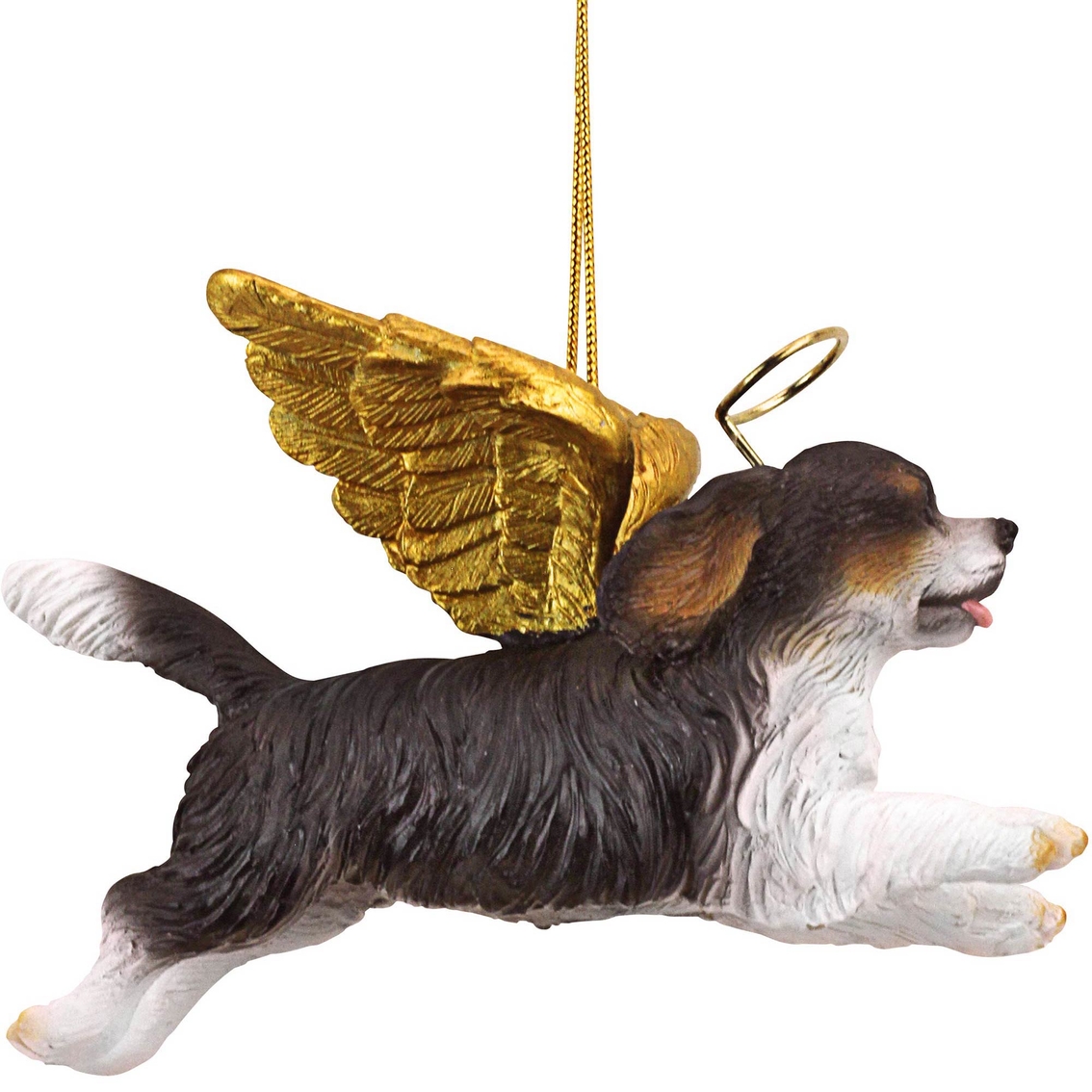 Design Toscano Honor the Pooch - Charles Cavalier Holiday Dog Angel Ornament - Image 3 of 4