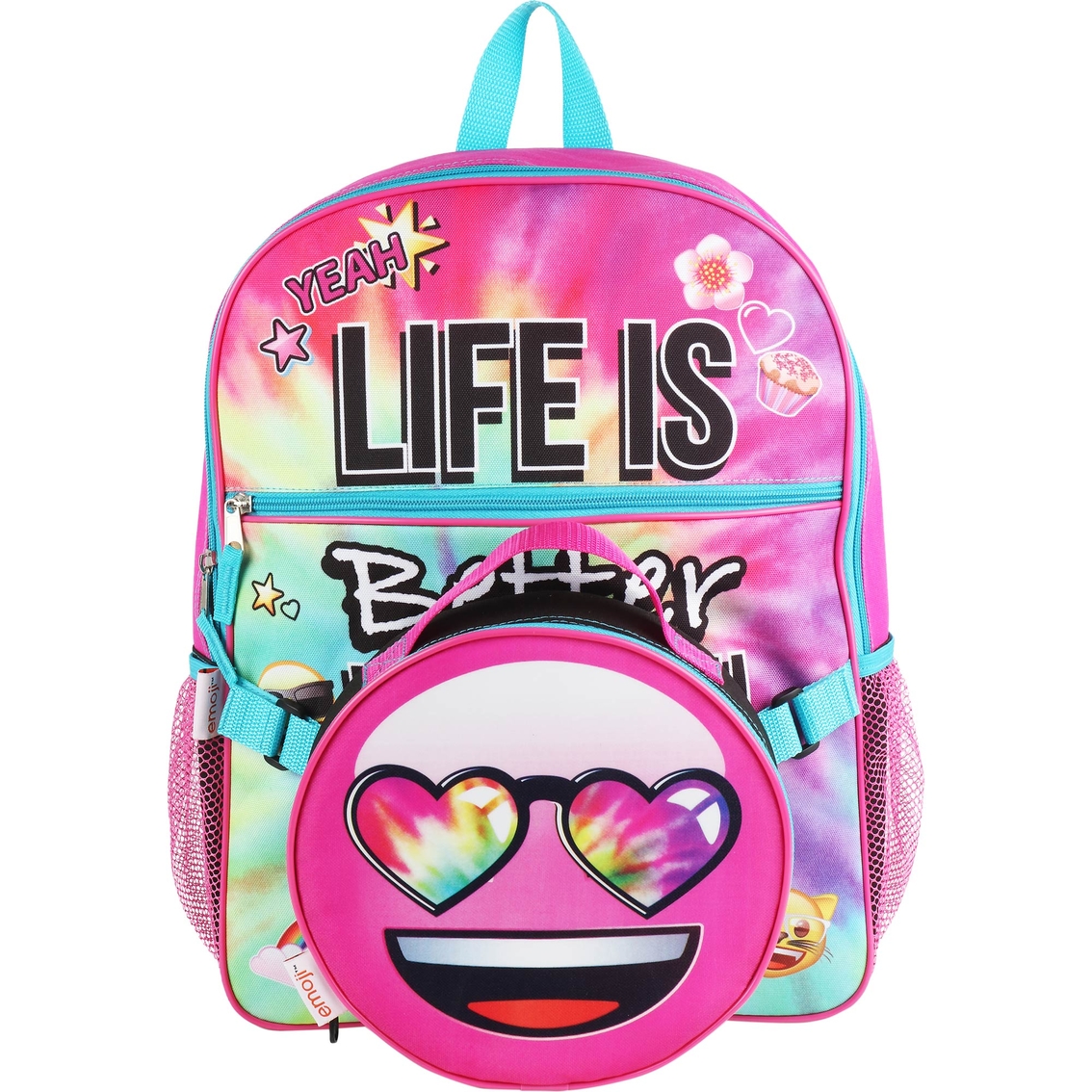Fab Ny Emoji Backpack With Lunch Bag | Backpacks | Clothing ...