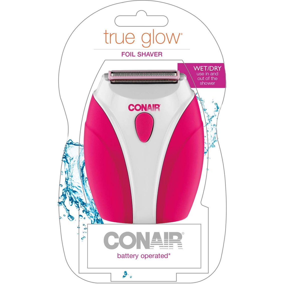 Conair True Glow Battery Operated Palm Foil Shaver - Image 2 of 2