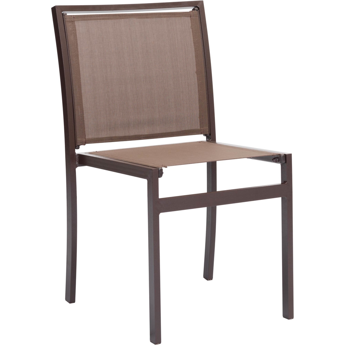 Zuo Modern Mayakoba Dining Chair Brown 2 Pk. - Image 3 of 4