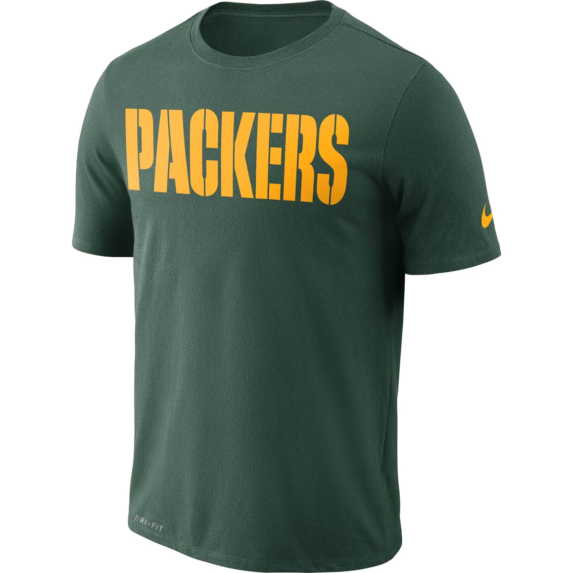 Nike Nfl Team Green Bay Packers Dri Fit Wordmark Tee | Nfl | Shop The ...