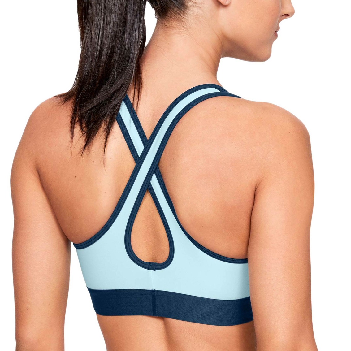 Under Armour Mid Crossback Sports Bra - Image 2 of 4