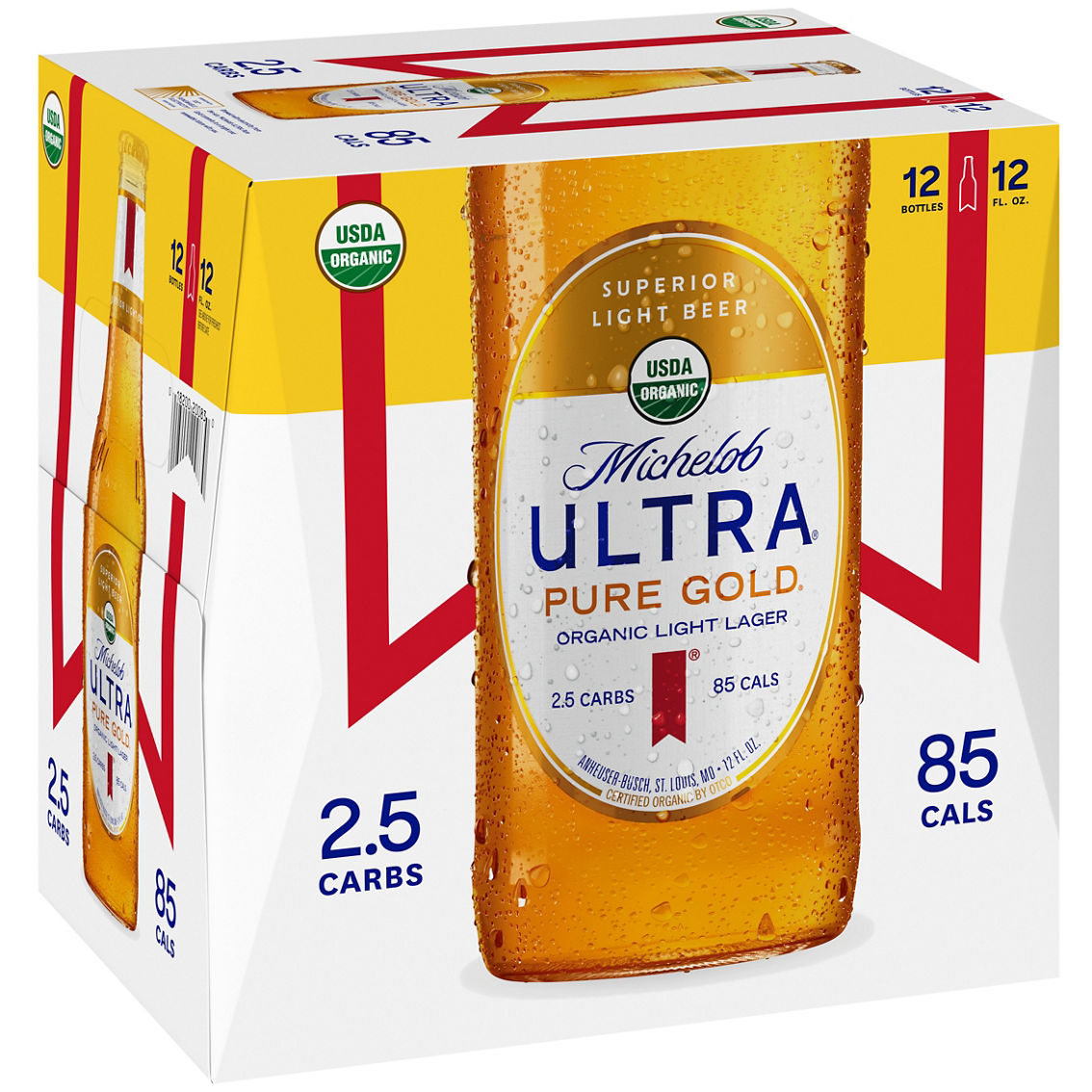 Michelob Ultra Pure Gold 12 oz. Bottle 12 pk. - Image 2 of 2