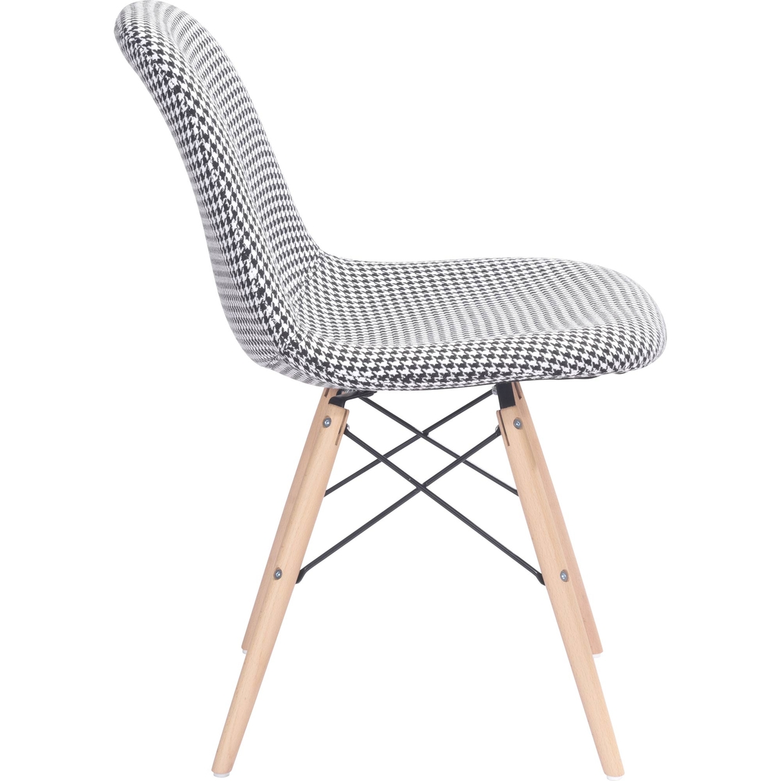 Zuo Modern Sappy Dining Chair Houndstooth - Image 2 of 4