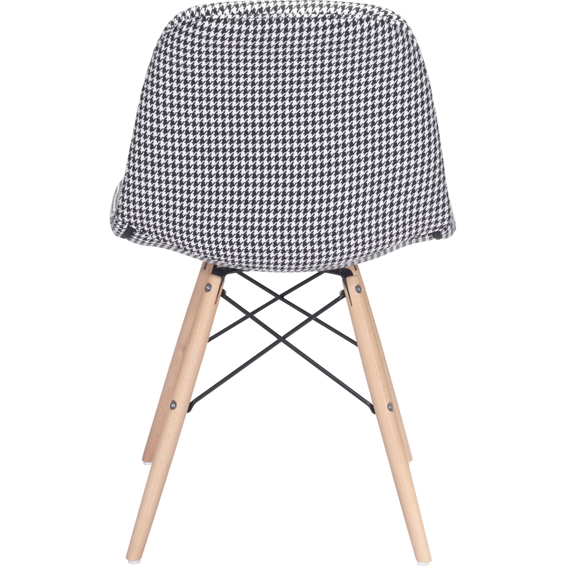 Zuo Modern Sappy Dining Chair Houndstooth - Image 3 of 4