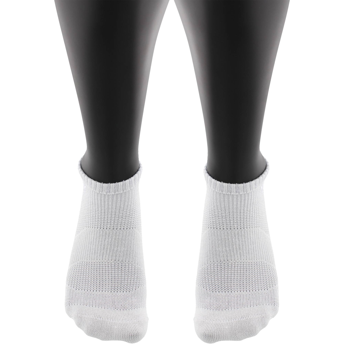 Adidas Men's Original Prime Mesh II No Show Socks 3 Pk. - Image 3 of 4