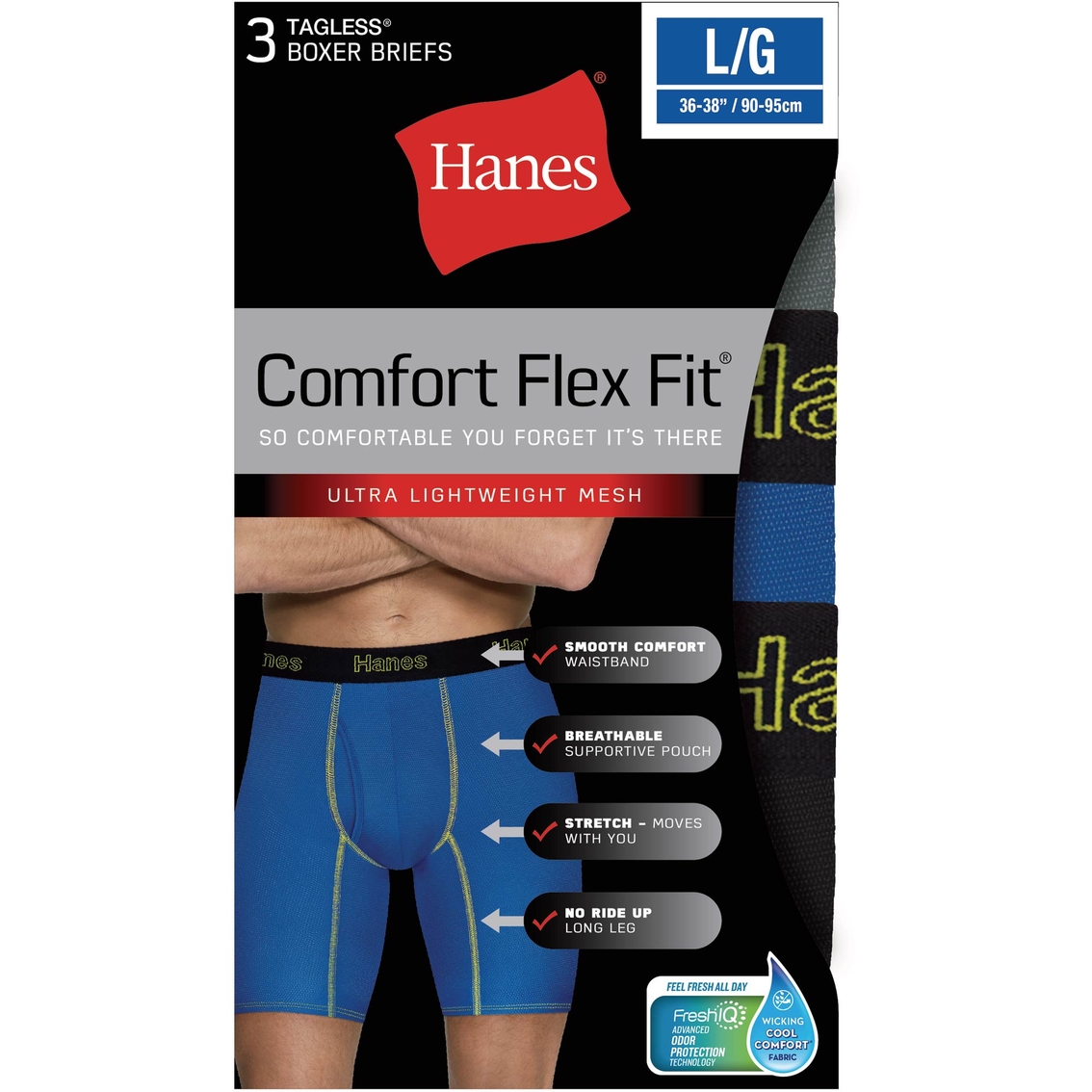 Men's Hanes Tagless Stretch Boxer Briefs – Pearls Helping Pets