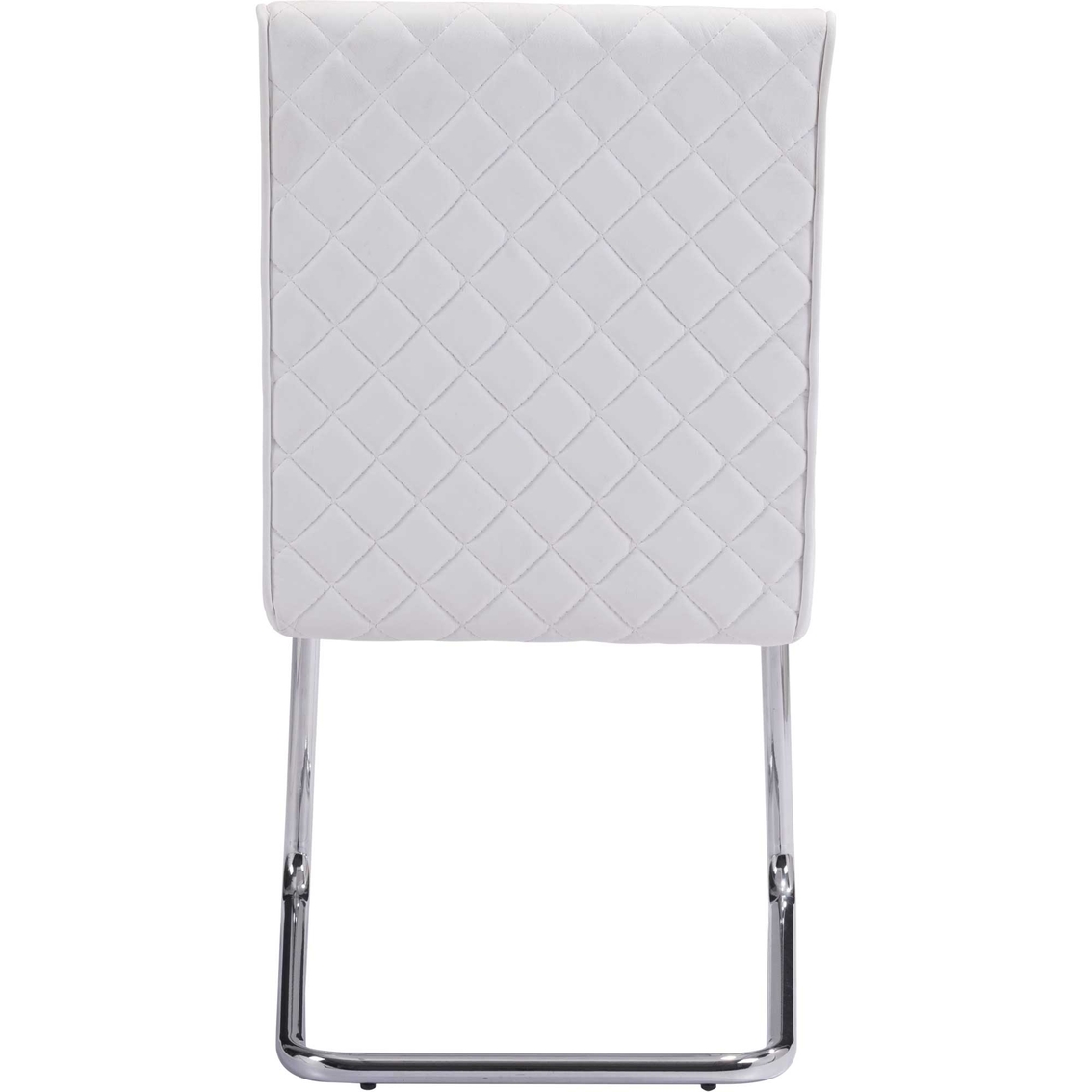 Zuo Modern Quilt Armless Dining Chair 2 Pk. - Image 4 of 8