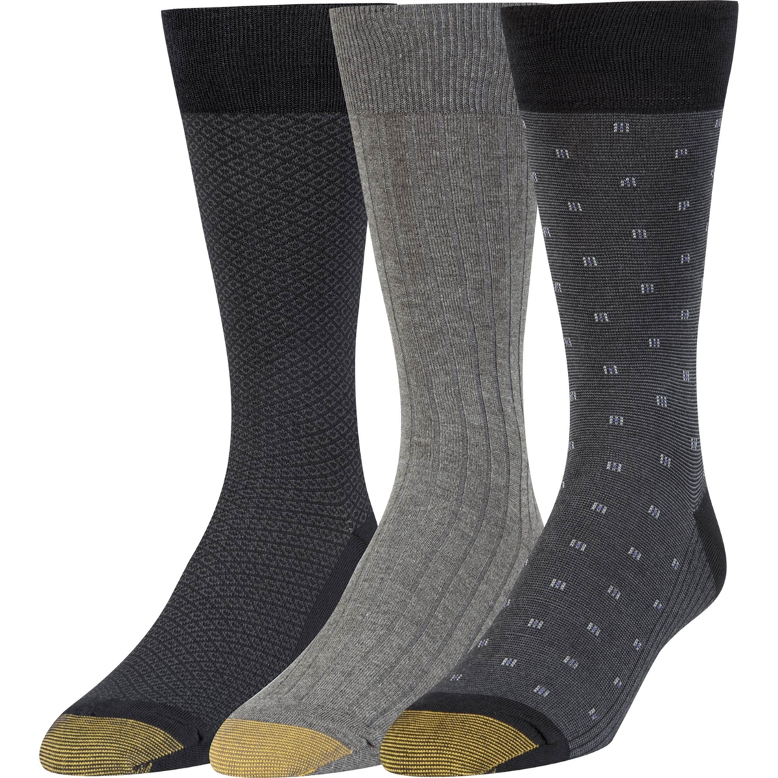 Gold Toe Premium Soft Rayon Dress Socks 3 Pk. | Socks | Clothing ...