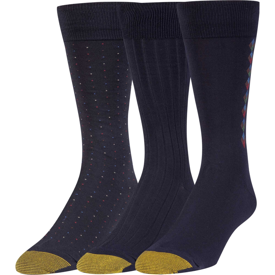 Gold Toe Premium Soft Rayon Dress Socks 3 Pk. | Socks | Clothing ...