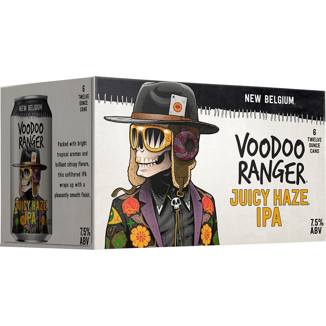 New Belgium Voodoo Ranger Juicy Haze IPA 12 oz Cans 6 pk.