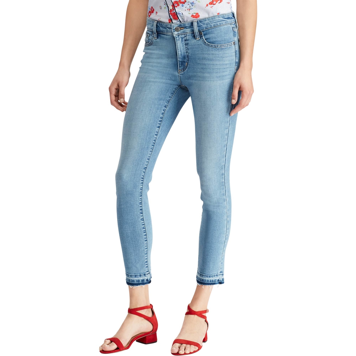 ralph lauren women's premier straight jeans
