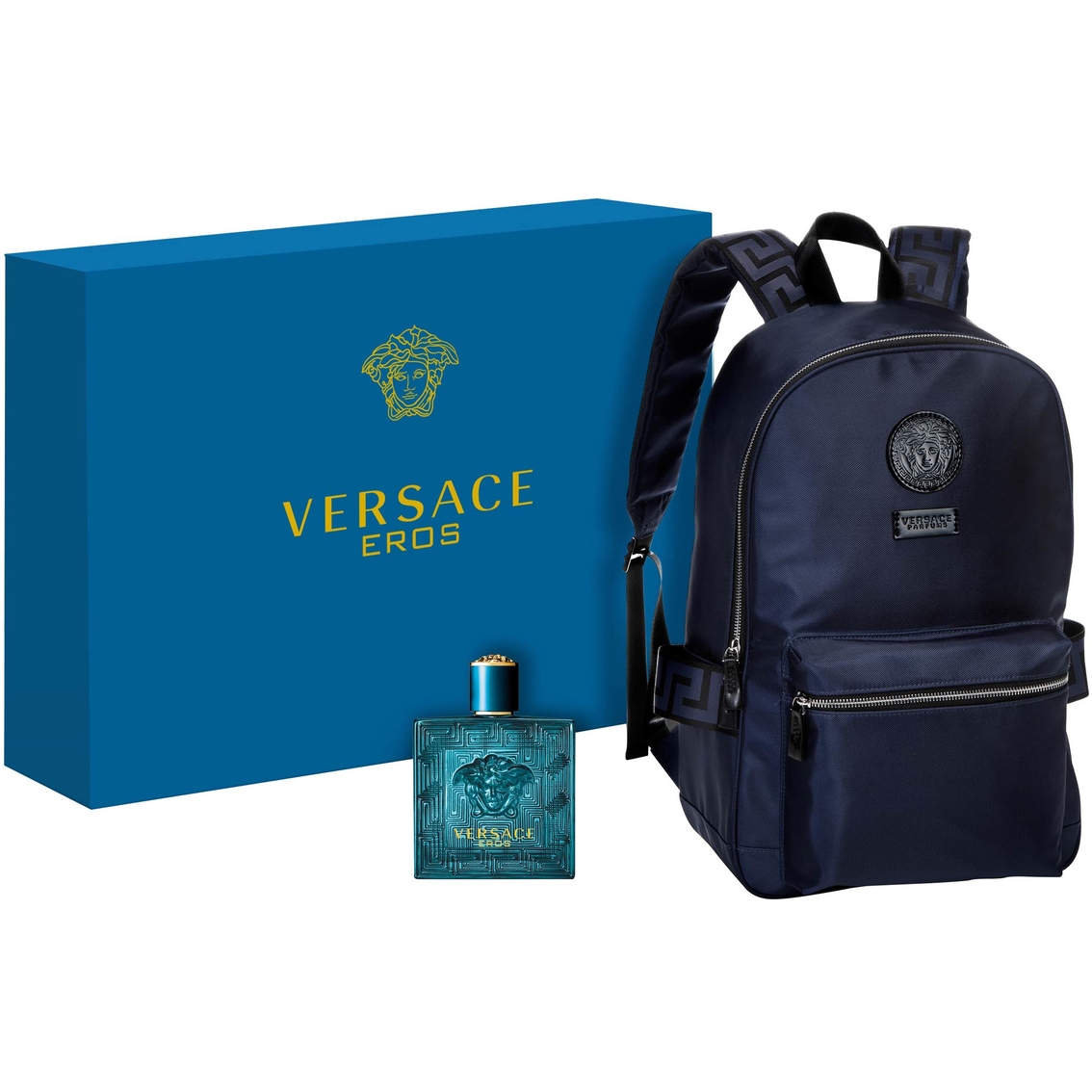 Versace Eros Summer Intensification 3.4 Oz. Edt Spray With Backpack ...
