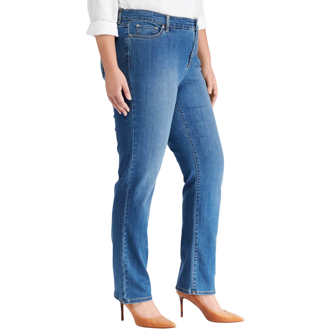 Lauren Ralph Lauren Plus Size Premier Straight Jeans | Jeans | Clothing ...