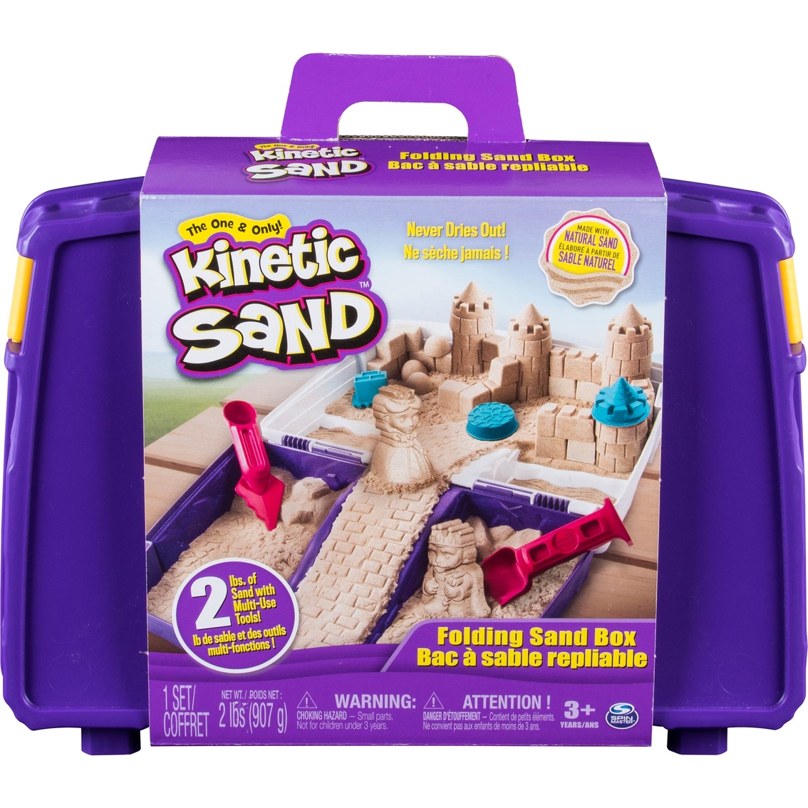 Spin Masters Kinetic Sand Folding Sand Box - Image 2 of 3
