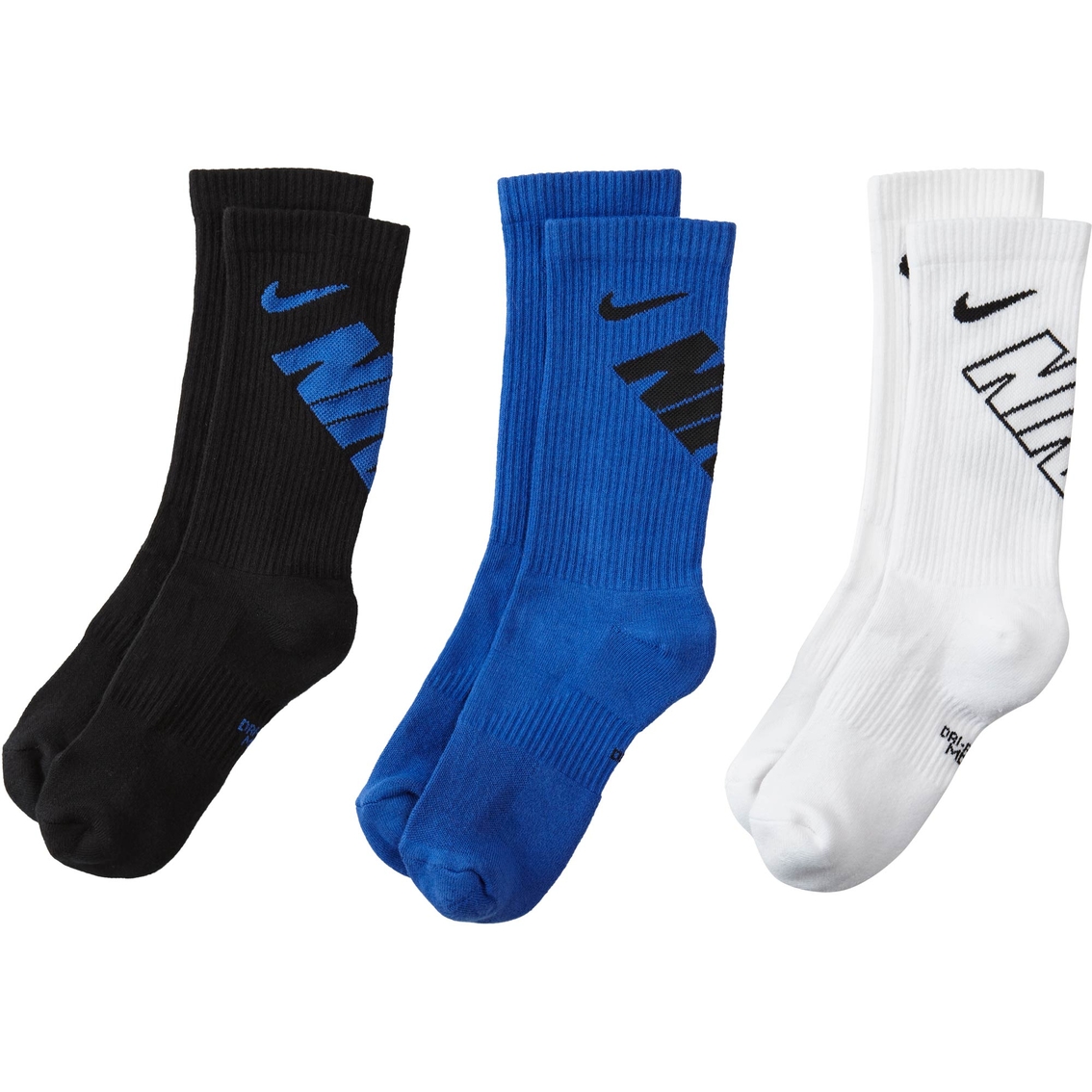 Nike Youth Performance Crew Socks 3 Pk. | Boys 8-20 | Clothing ...