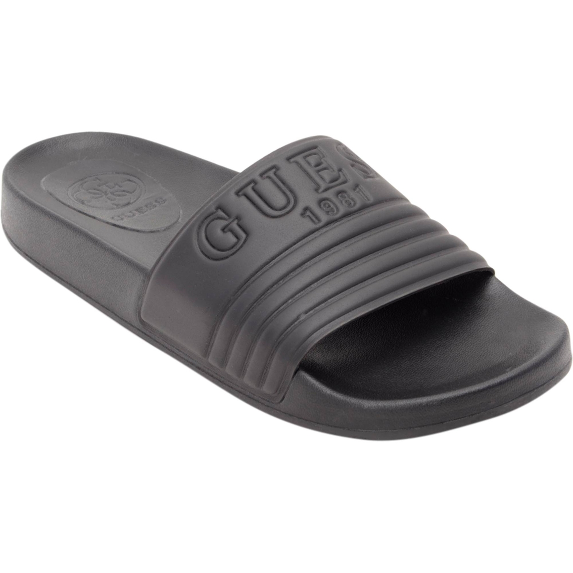 guess women's slide sandals