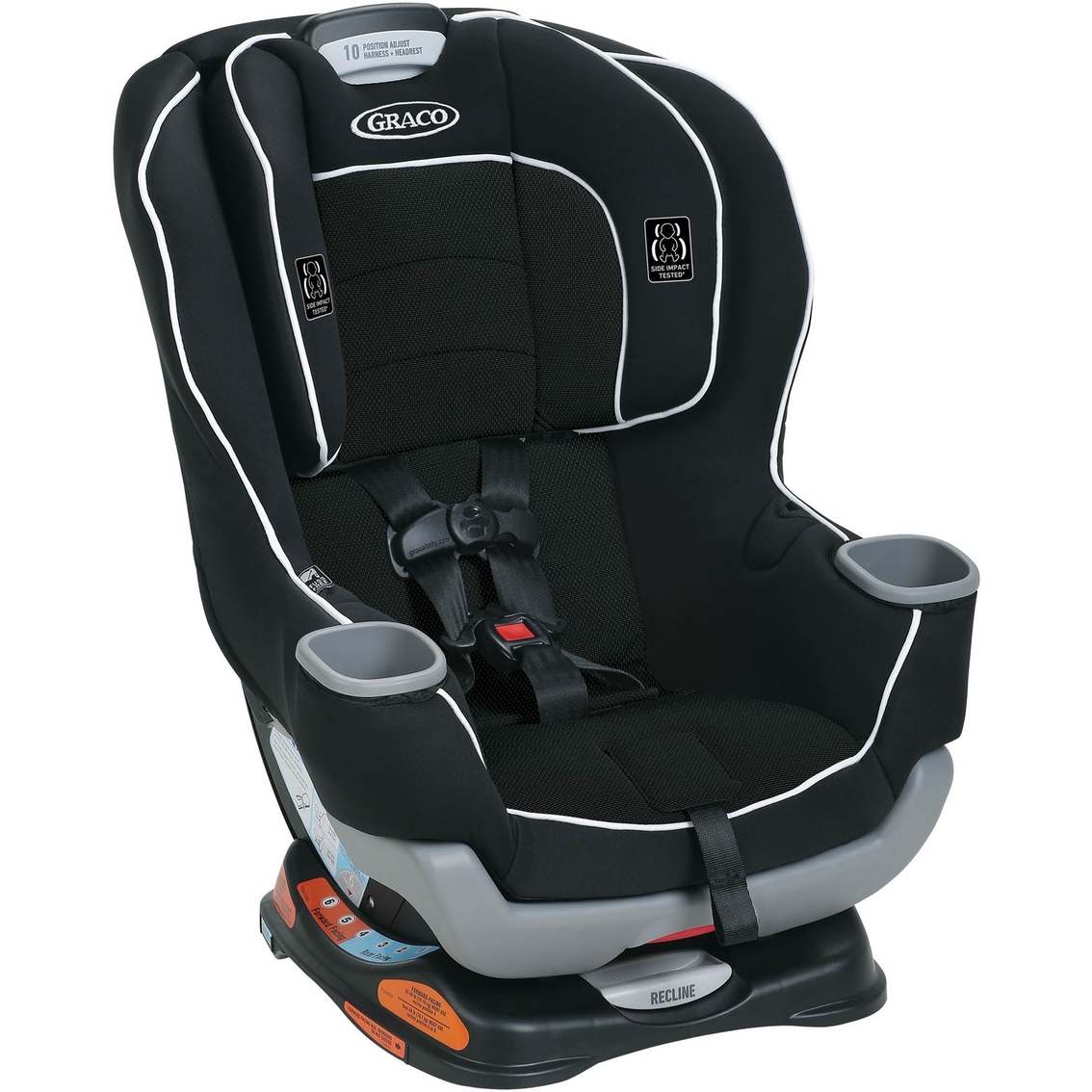 Graco Baby Extend2Fit Convertible Car Seat Infant Child Safety Binx NEW 