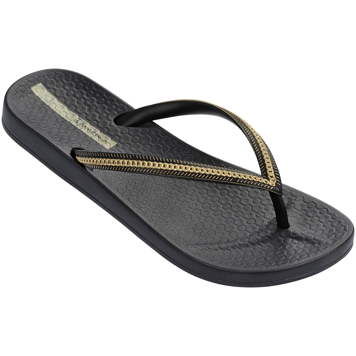 Ipanema Ana Metallic Gold Detailed Thong Sandals | Flip Flops | Shoes ...