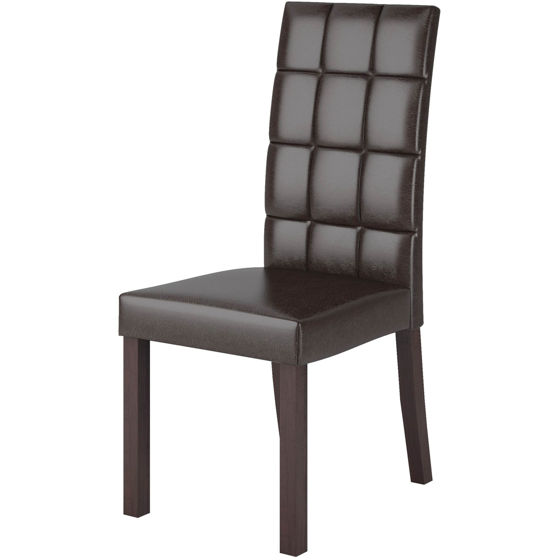 CorLiving DAL-895-C Atwood Leatherette Dining Chairs, Set of 2 - Image 2 of 3