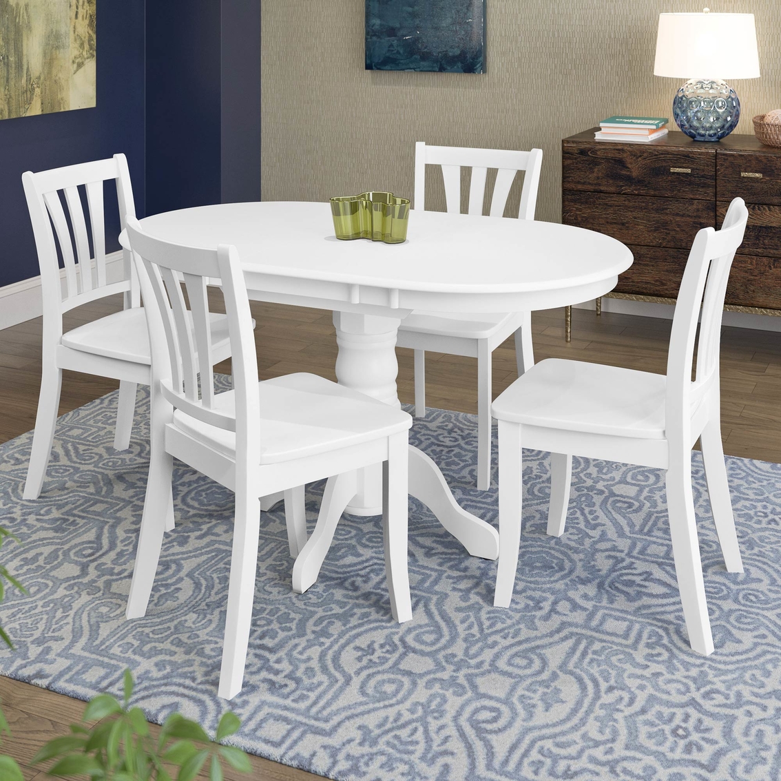 CorLiving Dillon 5 pc. Extendable Wooden Dining Set - Image 2 of 2