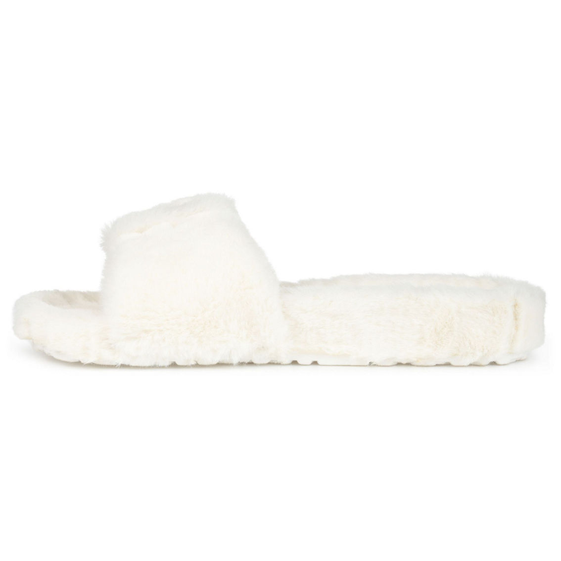 Journee Collection Women's Faux Fur Shadow Slipper - Image 4 of 5