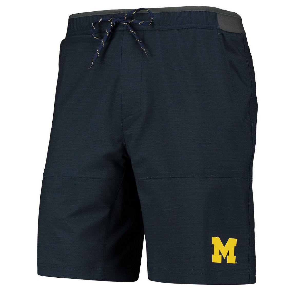 Columbia Men's Navy Michigan Wolverines Twisted Creek Omni-Shield Shorts - Image 3 of 4