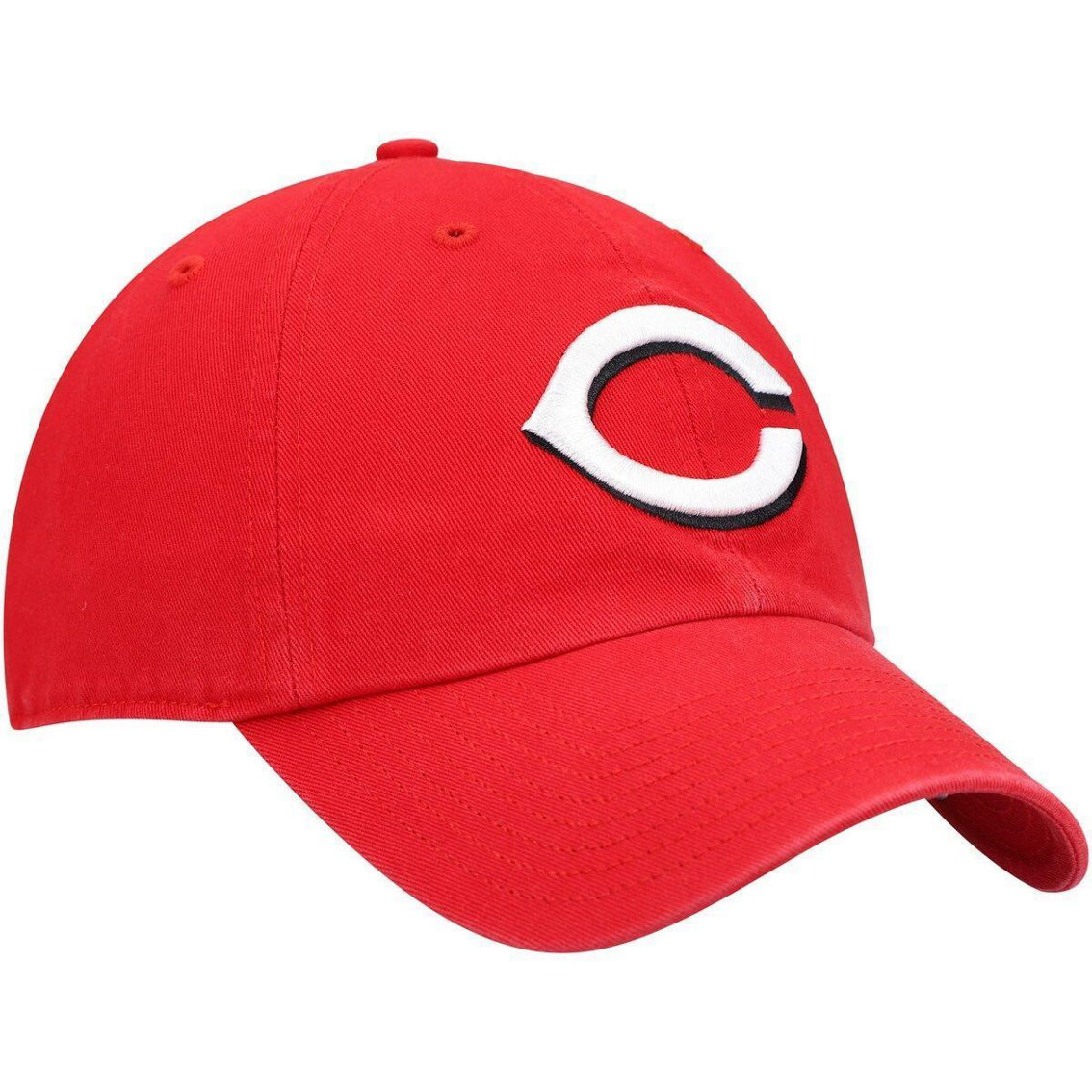 '47 Men's Red Cincinnati Reds Clean Up Adjustable Hat - Image 4 of 4