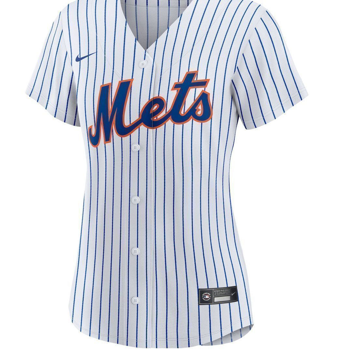 Nike Women's Francisco Lindor White New York Mets Home Replica Player Jersey - Image 3 of 4
