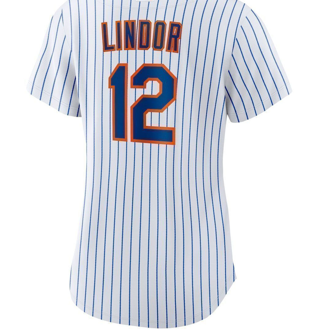 Nike Women's Francisco Lindor White New York Mets Home Replica Player Jersey - Image 4 of 4
