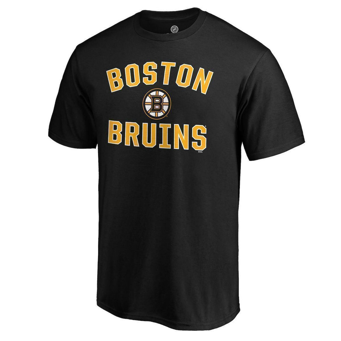 Fanatics Men's Fanatics Black Boston Bruins Team Victory Arch T-Shirt - Image 3 of 4