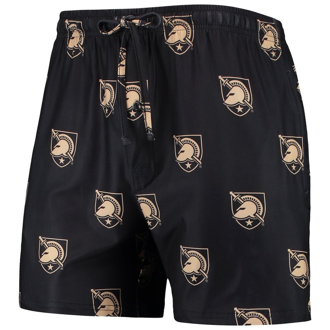 Concepts Sport Men's Black Army Black Knights Flagship Allover Print Jam Shorts - Image 3 of 4