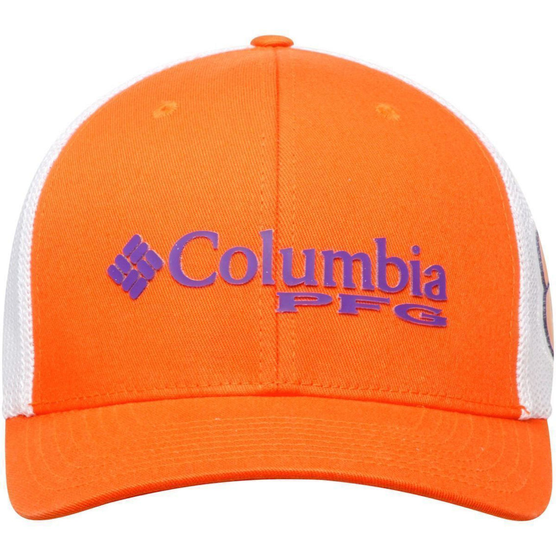 Men's Columbia Orange Clemson Tigers Collegiate PFG Flex Hat - Image 3 of 4