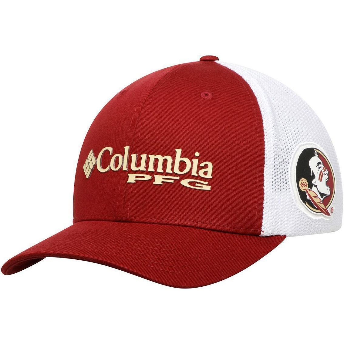 Men's Columbia Garnet Florida State Seminoles Collegiate PFG Flex Hat - Image 2 of 4