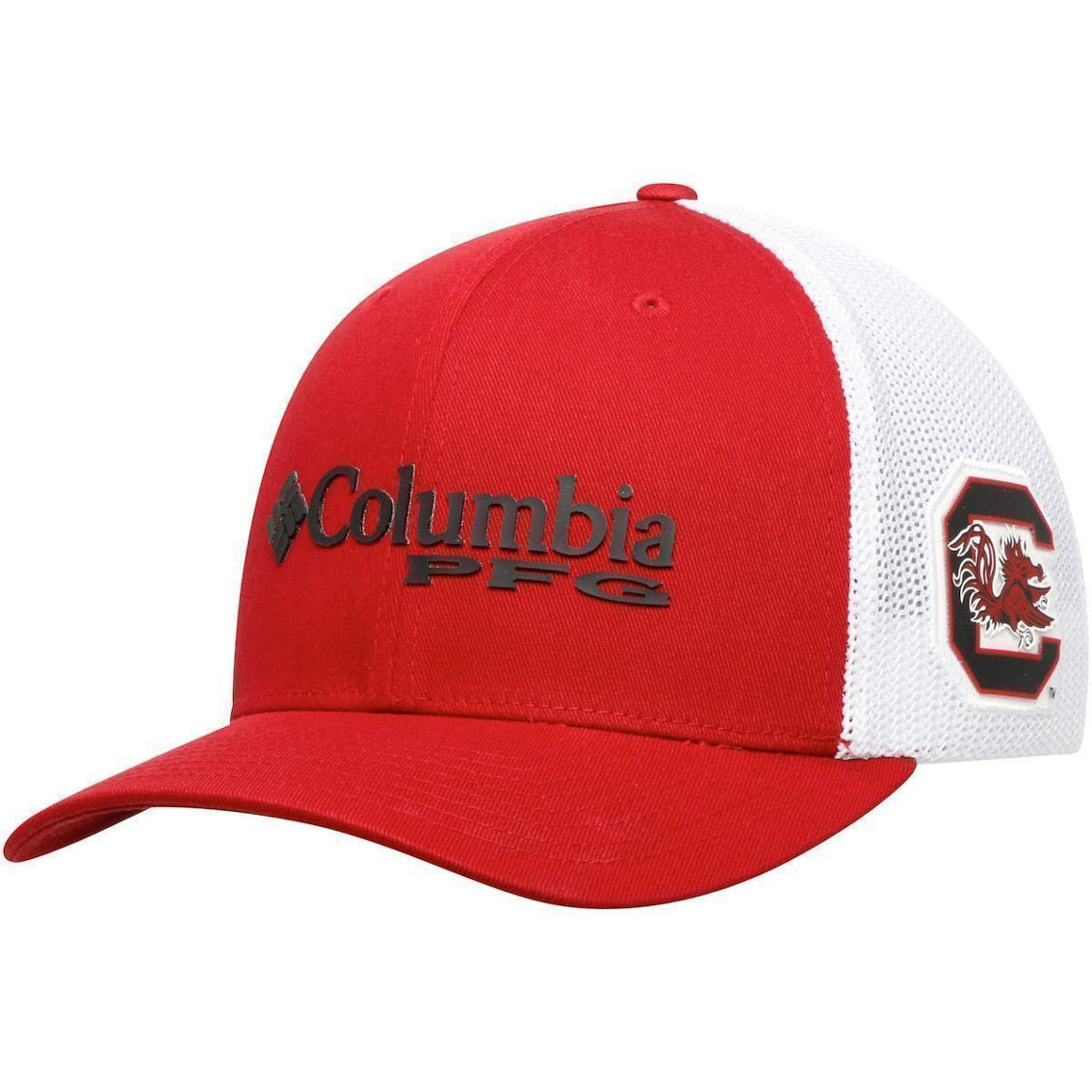 Men's Columbia Garnet South Carolina Gamecocks Collegiate PFG Flex Hat - Image 1 of 4