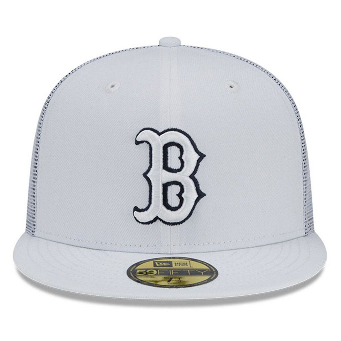 New Era Men's White Boston Red Sox 2022 Batting Practice 59FIFTY Fitted Hat - Image 3 of 4