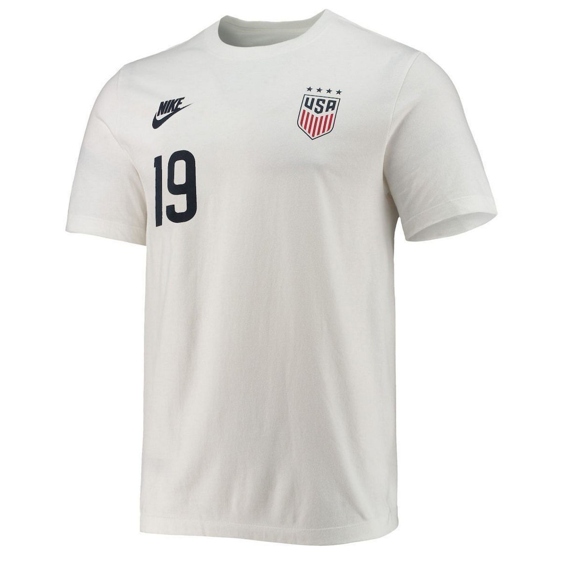 Nike Men's Crystal Dunn White USWNT Club Name & Number T-Shirt - Image 3 of 4