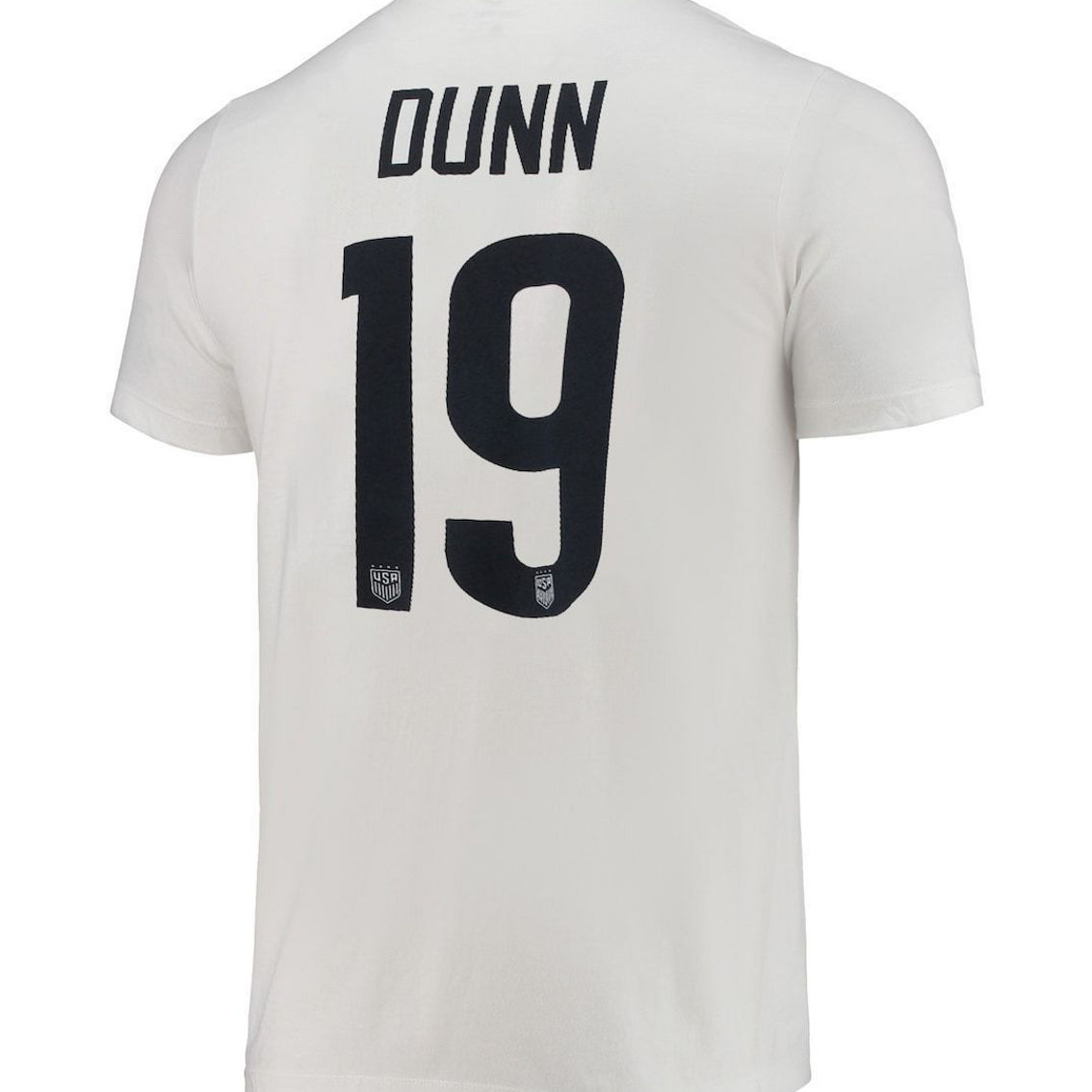 Nike Men's Crystal Dunn White USWNT Club Name & Number T-Shirt - Image 4 of 4