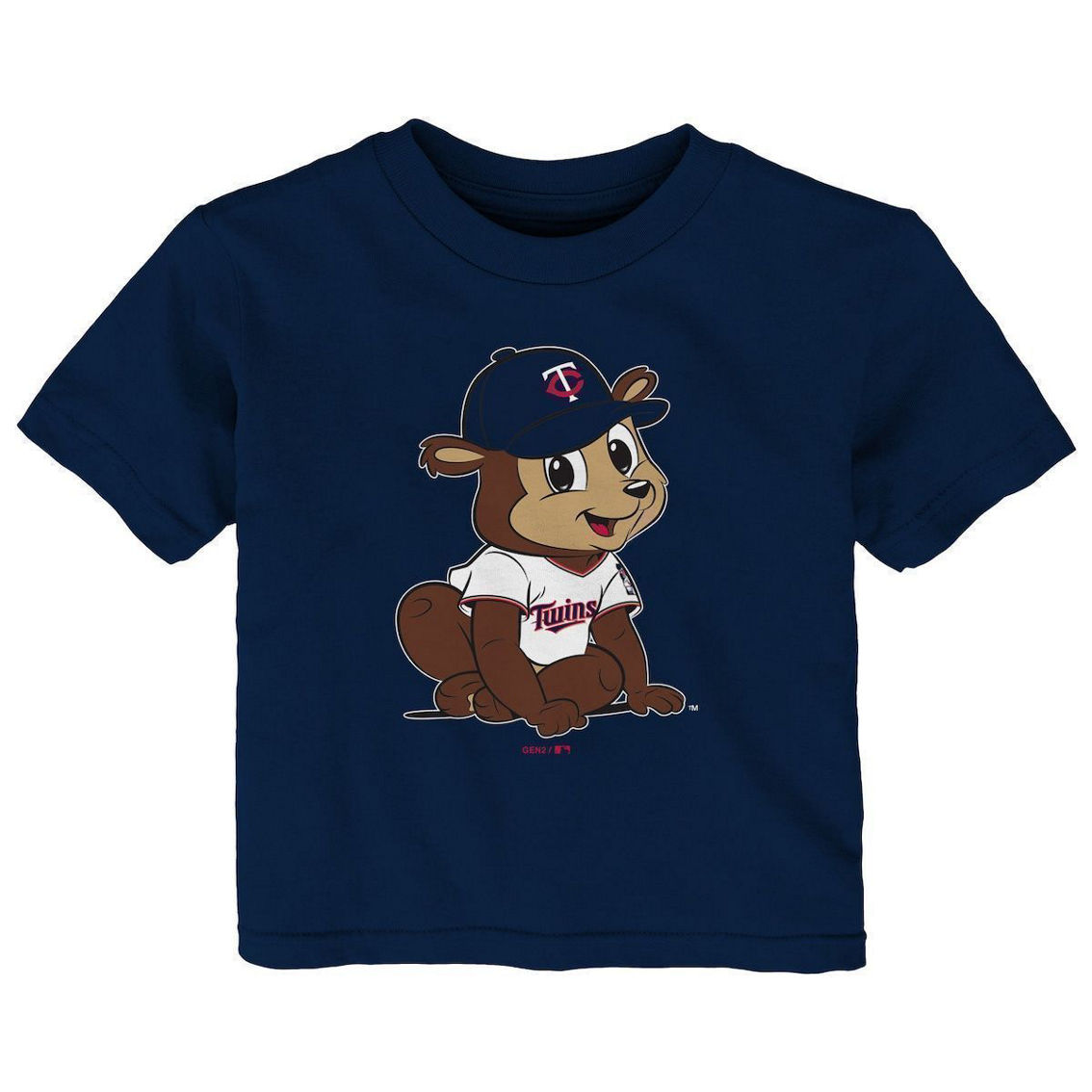 Outerstuff Infant Navy Minnesota Twins Baby Mascot T-Shirt - Image 2 of 2