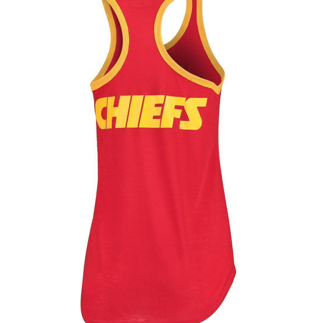 G-III 4Her by Carl Banks Women's Red Kansas City Chiefs Tater Tank Top - Image 4 of 4