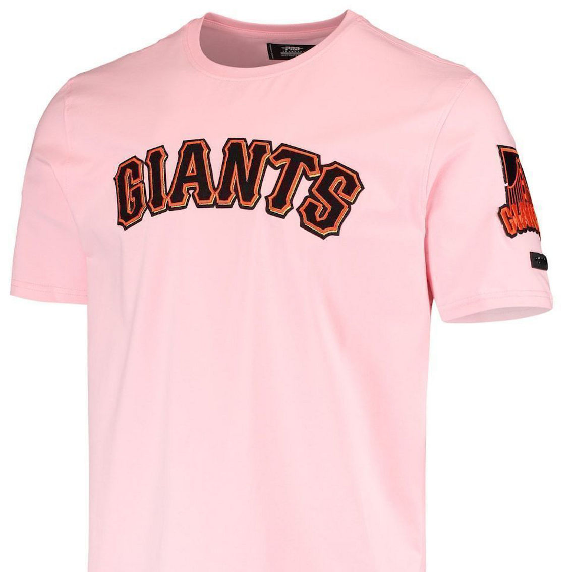 Pro Standard Men's Pink San Francisco Giants Club T-Shirt - Image 3 of 4