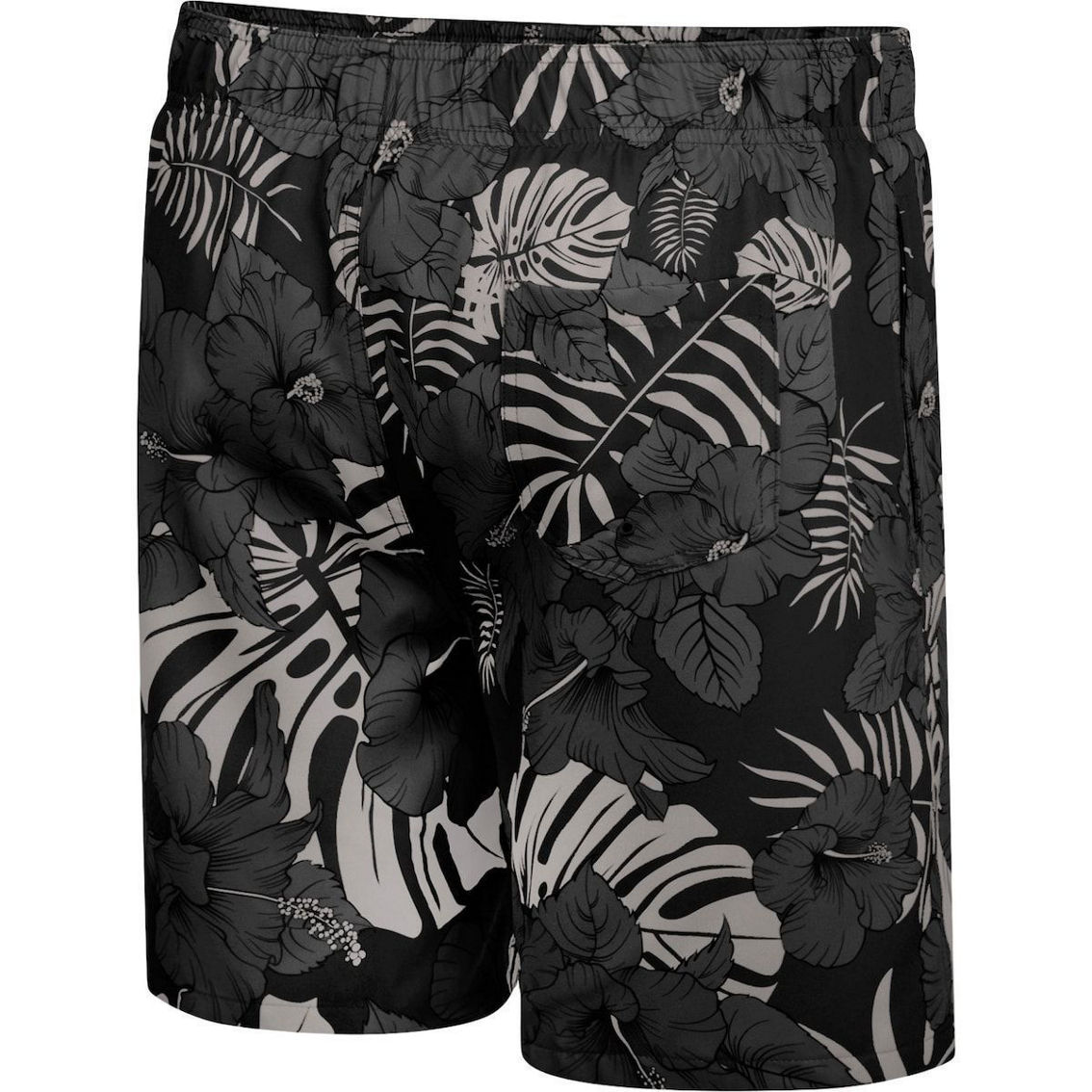 Colosseum Men's Black Army Black Knights The Dude Swim Shorts - Image 4 of 4