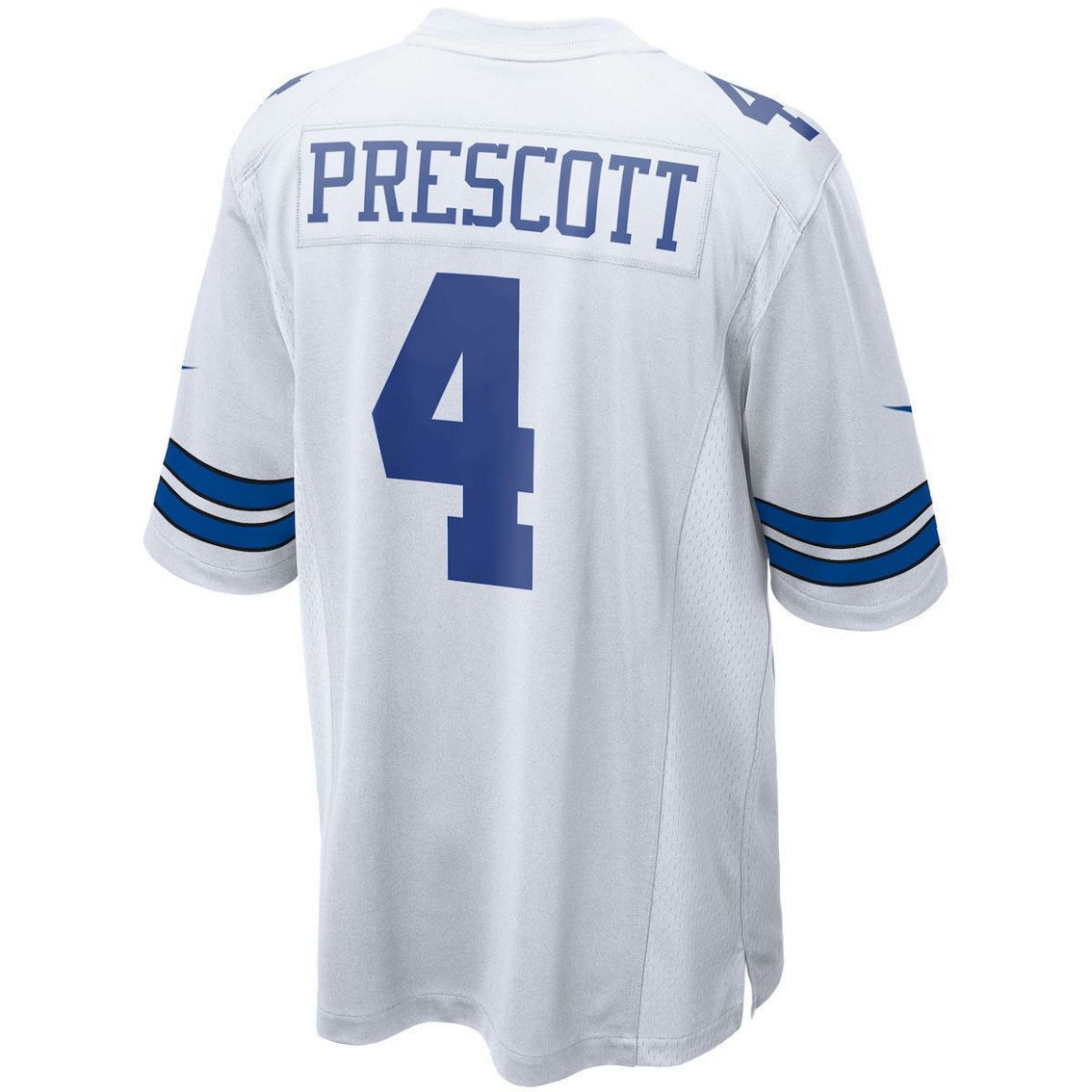 Nike Men's Dak Prescott White Dallas Cowboys Game Team Jersey - Image 4 of 4