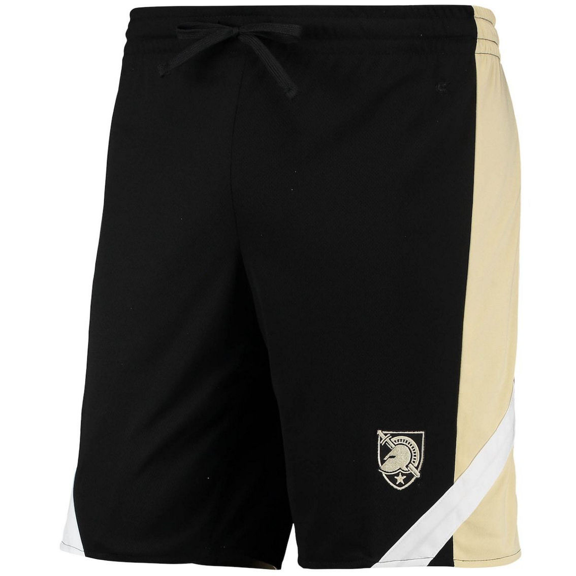 Colosseum Men's Black/Gold Army Black Knights Am I Wrong Reversible Shorts - Image 3 of 4