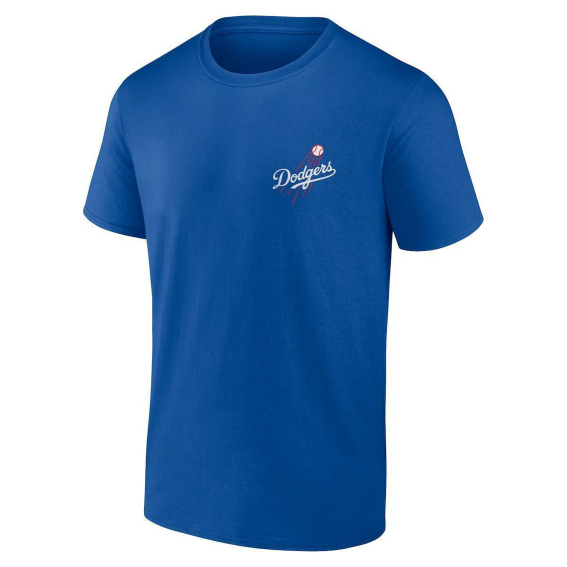 Fanatics Branded Men's Royal Los Angeles Dodgers Iconic Bring It T-Shirt - Image 3 of 4